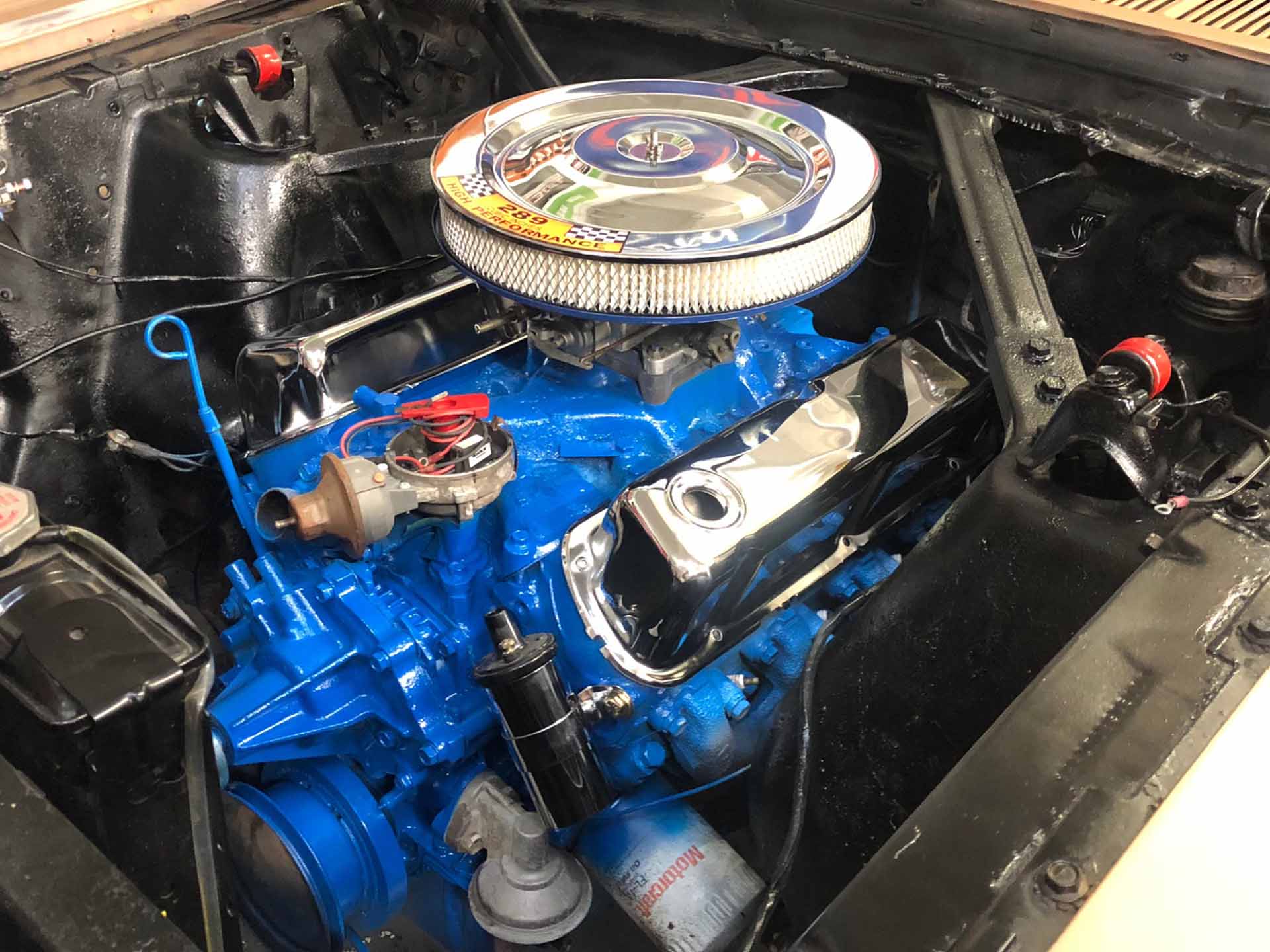 65 Mustang Engine after